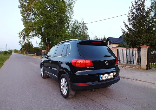 Volkswagen Tiguan cena 51800 przebieg: 208000, rok produkcji 2012 z Międzyrzec Podlaski małe 172